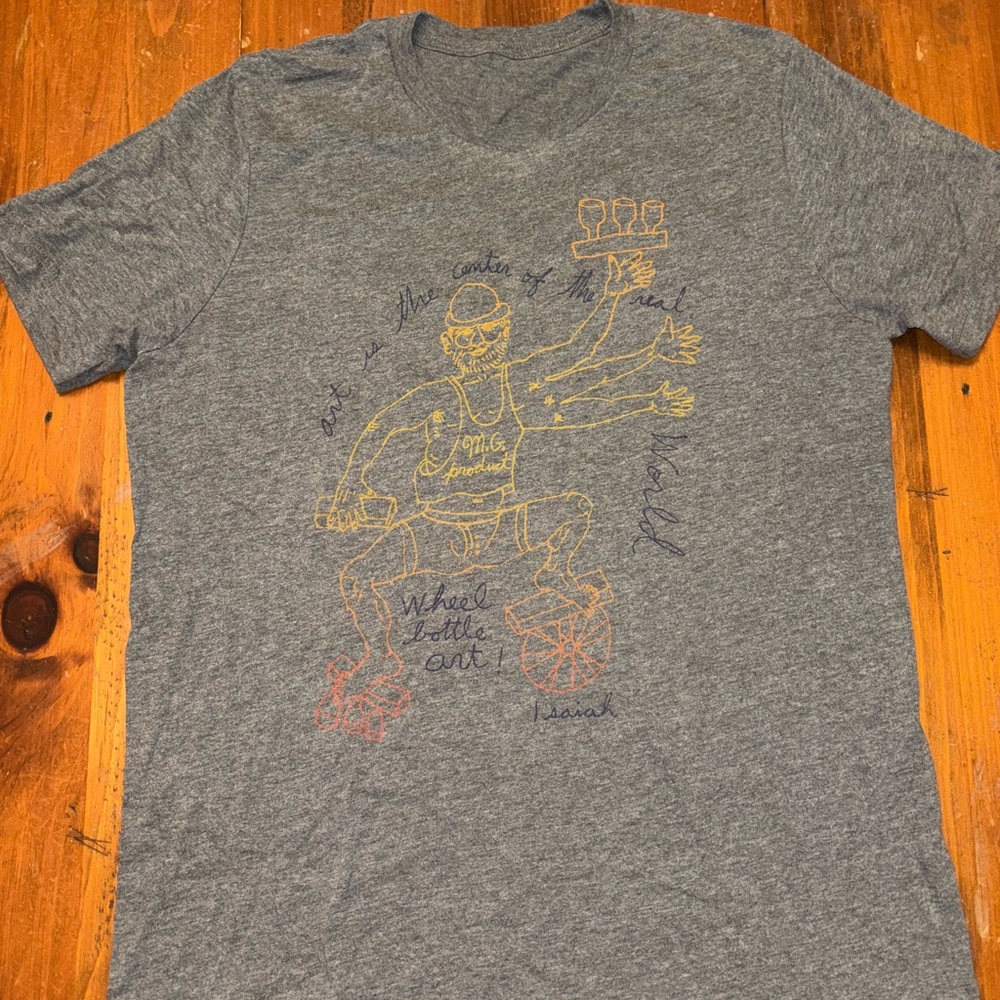 Pittsburgh Gardens Gray Graphic T-Shirt